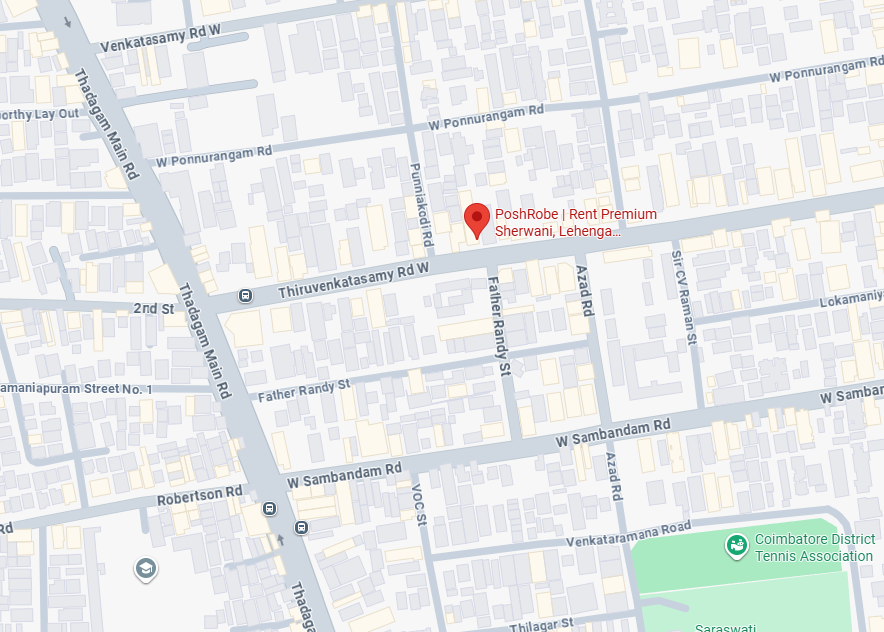 PoshRobe Coimbatore Map Location