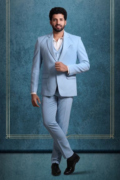 Update 215+ light blue color suit latest