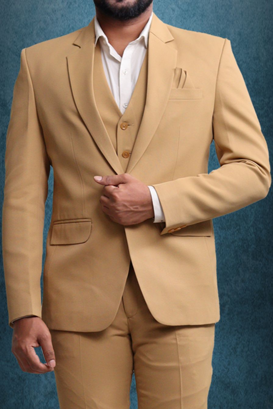 HOT Dark Orange Colour Coat Pant Dark Cream Colour Coat Pant