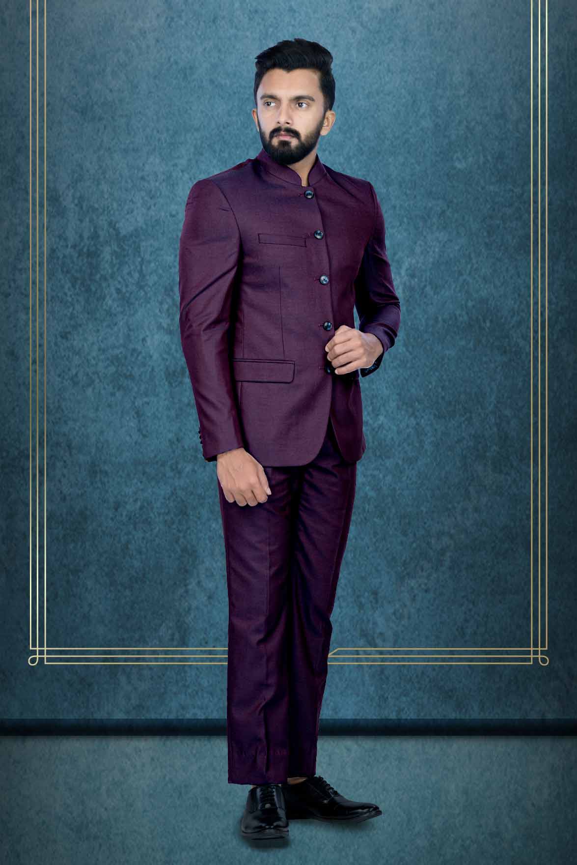 Wedding Special Bandgala Jodhpuri Suit - Faisal Outfits ! Best Man's  Clothing