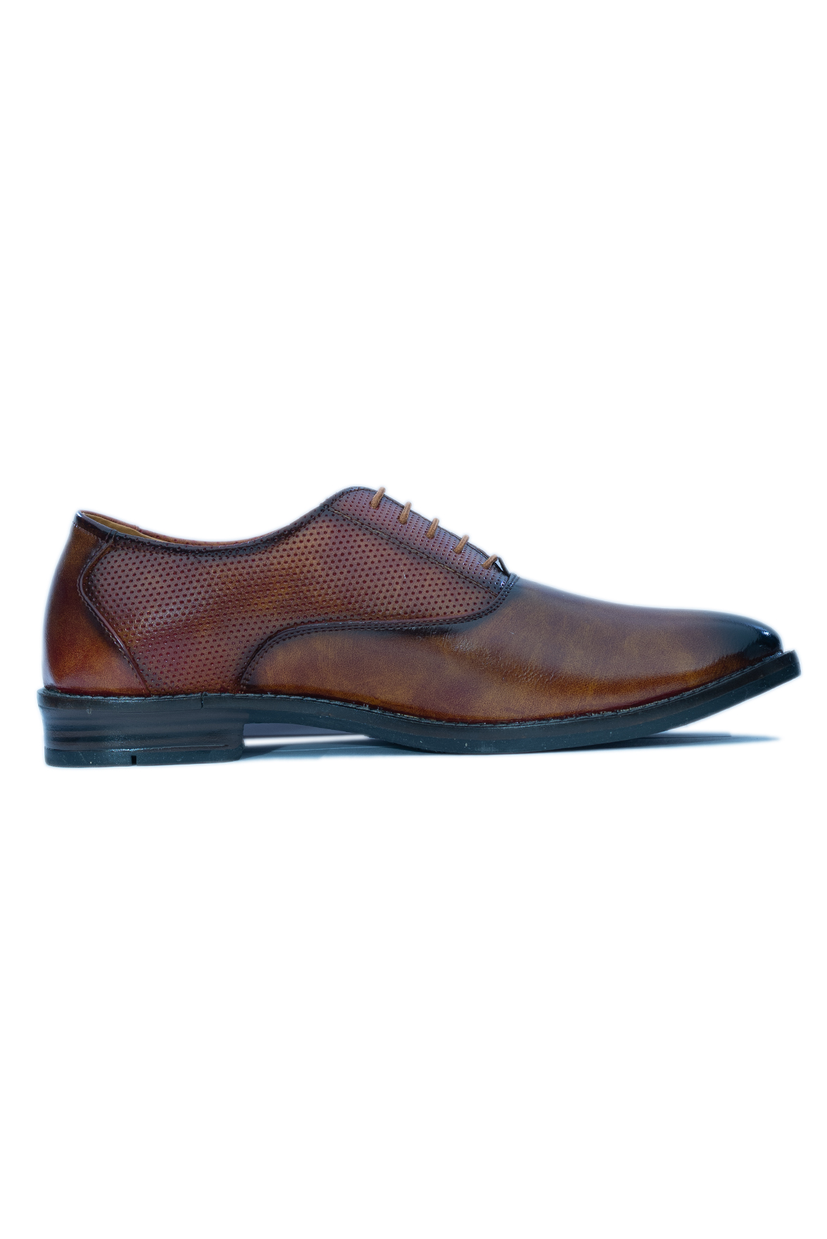 Poshrobe Brown Mens Formal Shoe In Synthetic Leather