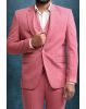 3 Piece Polyster Pink Suit