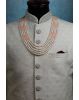 Pastel Orange and Ivory Mothi Chain