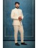 Classic Plain Ivory white Colour Jodhpuri