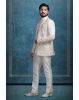 Men’s Ivory White Designer Indo-Western Sherwani Jacket