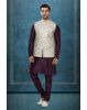 Elegant Kurta Modi Jacket Set