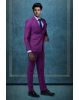 3 Pcs Suiting In Rose Pink 3Pc Suit