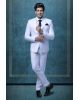 3 Pcs White Suit