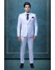 3 Pcs White Suit