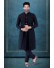 Navy Blue Jacket Sherwani