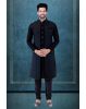 Navy Blue Jacket Sherwani