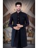 Navy Blue Jacket Sherwani