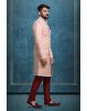 Baby Pink Suave Classic Sherwani