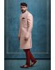 Baby Pink Suave Classic Sherwani