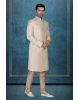 Cream Breathtaking Designer Sherwani