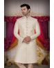 Cream Breathtaking Designer Sherwani