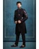 Black Charming Jacket Sherwani