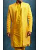 Yellow Elegant Jacket Sherwani