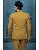 3 Pcs Suiting In Mustard Yellow 3Pc Suit