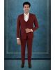 Brick red Suit