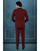 Brick red Suit