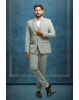 3 Piece Imported Fabric Moss Green Suit