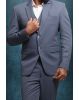 3 Piece Imported Fabric Dark Grey Suit