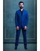 Peacock Blue Suit 2 pcs