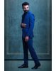Peacock Blue Suit 2 pcs