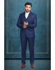 Royal Blue Three-Piece Suit