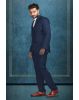 Men Navy Blue 3 pIece Formal Suit