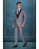 3 Piece Imported Fabric Grey Suit