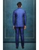 Polyester Viscose In Royal Blue 2Pc Suit