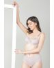 Women's Under-Wired Padded Soft Touch Microfiber Nylon Elastane Stretch Full Coverage Lace Styling Multiway T-Shirt Bra with Adjustable Straps - Lilac