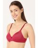 Women's Wire free Padded Microfiber Nylon Elastane Stretch Full Coverage Multiway Styling T-Shirt Bra with Magic Under Cup - Anemone