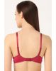 Women's Wire free Padded Microfiber Nylon Elastane Stretch Full Coverage Multiway Styling T-Shirt Bra with Magic Under Cup - Anemone