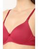 Women's Wire free Padded Microfiber Nylon Elastane Stretch Full Coverage Multiway Styling T-Shirt Bra with Magic Under Cup - Anemone