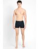 Men's Tactel Microfiber Elastane Stretch Printed Trunk with Moisture Move Treatment - True Navy Prints