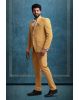 Polyster Mustard Yellow Suit