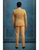 Polyster Mustard Yellow Suit