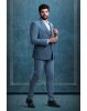 Polyster Pacific Blue Suit