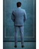 Polyster Pacific Blue Suit