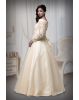 Champagne Double Umbrella  Gown