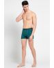 Men's Tactel Microfiber Elastane Stretch Printed Brief with Moisture Move Treatment - Ocean Depth