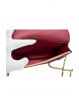 Louis Vuitton Flore Monogram Canvas Chain Wallet Fuchsia