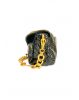 Prada  Crystal Gold-Embellished Noir Clutch Shoulder Bag