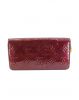 Louis Vuitton Monogram Vernis Zippy Wallet Amarante