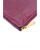 Louis Vuitton Monogram Vernis Zippy Wallet Amarante