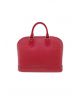 Louis Vuitton Alma Shoulder Bag Medium Blue Leather