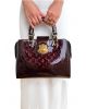 Louis Vuitton Melrose Avenue Vernis Amarante Handbag Purse B0655